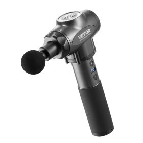 Massage Gun Deep Tissue with 9 Speed Levels & 6 Massage Heads, 24V 2500mAh Batteries, Percussion Muscle Massager for Athletes