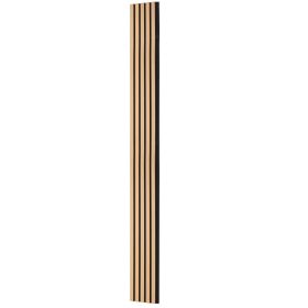 Wood Slat Acoustic Panels, 7.9 x 94.5 inch, MDF Accent Wooden Wall Panels for Modern Interior Wall Decor
